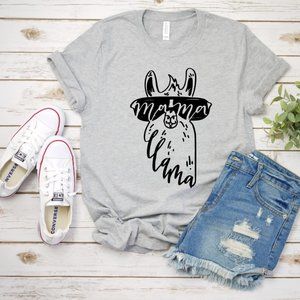 Mama LLama Tshirt,